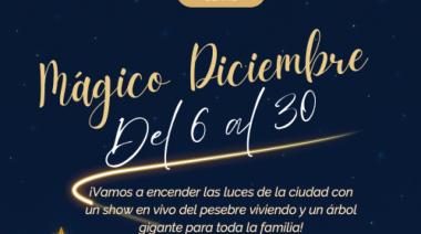 San Clemente del Tuyú ilumina diciembre para inaugurar la temporada 2026