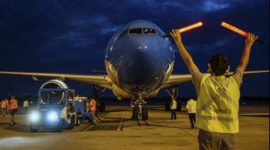 Llega esta tarde el avión de Aerolíneas que trae un nuevo cargamento de vacunas