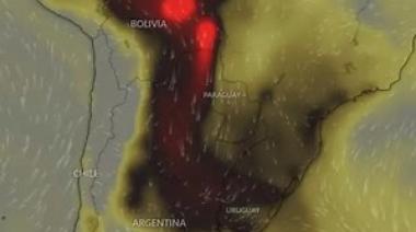 Nube de humo de incendios en Brasil, Paraguay y Bolivia afectaría la región