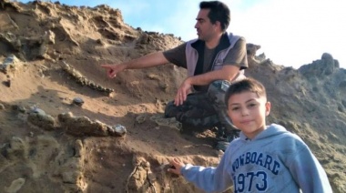 Un niño de 8 años encontró fósiles de un perezoso gigante de la Edad de hielo