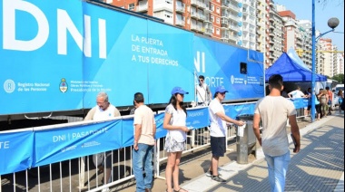 Operativo de documentación en San Bernardo para tramitar DNI y Pasaporte