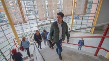 Cardozo visitó las instalaciones donde funcionará el Edificio Universitario del Partido de La Costa