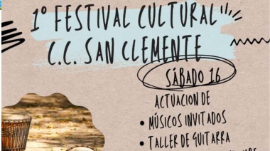 El Centro Cultural de San Clemente del Tuyú cierra el año con un festival de música, arte y candombe