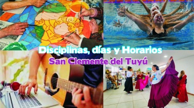 Todas las actividades deportivas y culturales gratuitas, para practicar en San Clemente del Tuyú: días y horarios