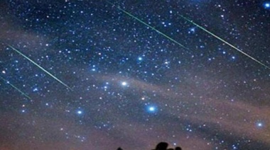 Una lluvia de estrellas iluminó el cielo este 7 de febrero