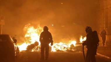 Decenas de detenidos en Francia durante disturbios por muerte de un adolescente