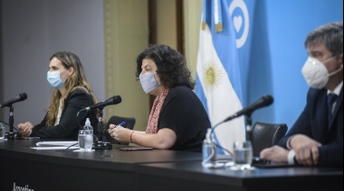 Vizzotti defendió la suspensión de clases presenciales: "Argentina está en el peor momento"