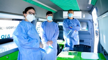 Comenzó a funcionar un móvil itinerante que realizará testeos a afiliados a IOMA