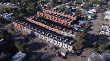 Monte Hermoso inició las obras para la construcción de 400 viviendas