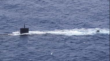 "Grave preocupación" por la presencia de un submarino nuclear de EEUU en el Atlántico Sur