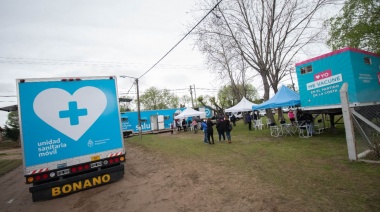 El intendente visitó las unidades sanitarias móviles del programa Integrar Salud que recorrerán los barrios