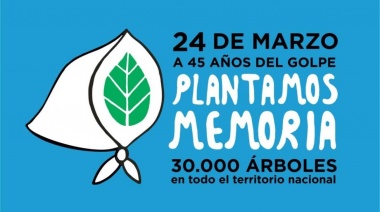Campaña nacional: en La Costa este 24 de marzo, como en el resto del país, se convoca a "plantar memoria"