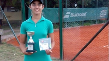 Tenista costera del Centro Municipal de Alto Rendimiento Deportivo ganó un Abierto en Buenos Aires