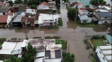 Temporal histórico en La Costa: cayeron  98 milímetros en 4 horas, más que el promedio de dos días de lluvias