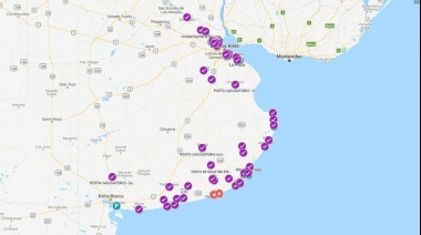 Provincia de Buenos Aires creó un mapa con puestos de vacunación y testeos en destinos turísticos