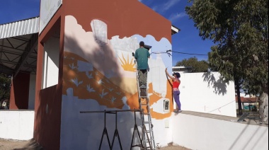 Se inaugura un mural colectivo por el Día de los Trabajadores y las Trabajadoras bonaerenses
