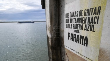 La bajante del Río Paraná "es un auténtico holocausto ambiental"