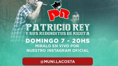 Con un tributo a Patricio Rey y sus Redonditos de Ricota, continúa el ciclo de shows acústicos en vivo