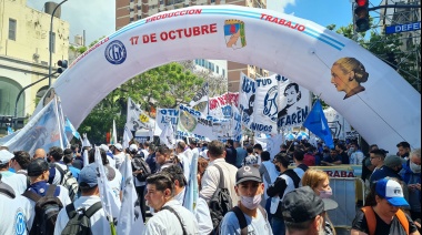En multitudinaria marcha la CGT se pronunció por el desarrollo, la producción y el trabajo genuino