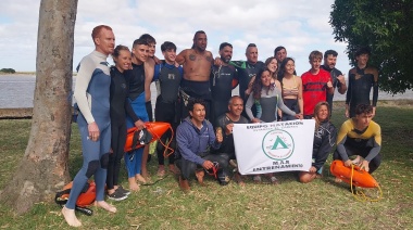 Travesía a nado de Punta Rasa a Tapera de Lopez: Un desafío en aguas abiertas como cierre de año