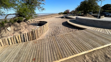 En Santa Teresita se combate la erosión costera a través de una obra de embellecimiento y desagües