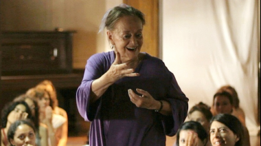 Se realizó un homenaje a María Fux, creadora de la danzaterapia en nuestro país
