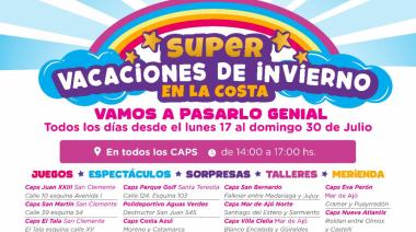 Talleres culturales y artísticos gratuitos, espectáculos, y juegos, para pasar unas vacaciones de invierno inolvidables