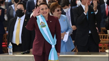 Xiomara Castro juró y se convirtió en la primera mujer gobernante de Honduras