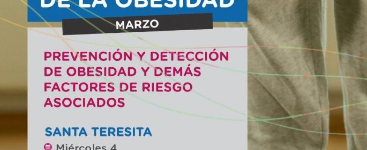 Realizarán evaluaciones nutricionales en Santa Teresita por el Día Mundial de la Obesidad