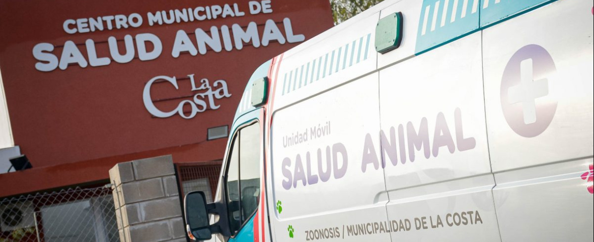 La Costa incorporó una Unidad Móvil para ampliar la atención veterinaria en todo el distrito