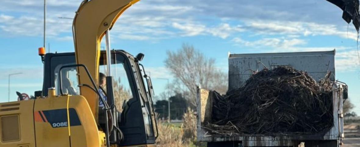La Municipalidad de La Costa refuerza los trabajos preventivos ante el pronóstico de tormentas