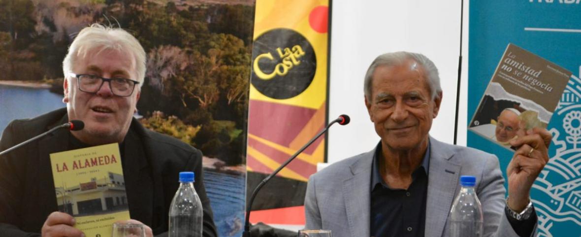 La Costa: Gustavo Vera brindó una charla sobre trata de personas, narcomenudeo y el mundo virtual