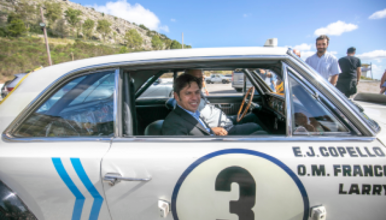 Kicillof en Balcarce: ¿Vuelve el TC al autódromo Juan Manuel Fangio?