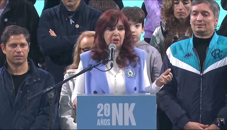 Cristina Kirchner marcó cuatro ejes programáticos fundamentales para un próximo gobierno peronista