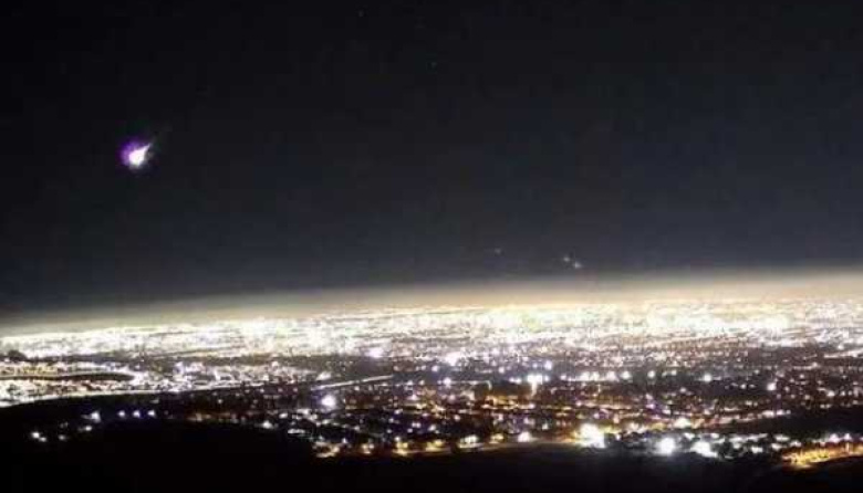 Misteriosa ráfaga luminosa sorprendió a vecinos del norte puntano