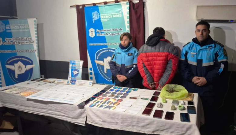 Desbaratan red de drogas y certificados truchos en Santa Teresita y Mar del Tuyú