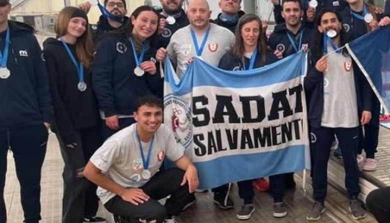 Destacada actuación del Club S.A.D.A.T. en la cuarta fecha del Circuito Nacional de Salvamento Acuático
