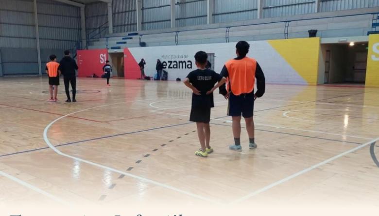 San Clemente recibe a Lezama en un encuentro infantil de futsal