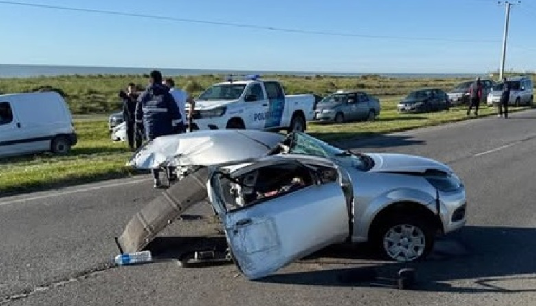 Tragedia en Ruta 11: un niño de 2 años murió tras un violento choque cerca de Santa Clara del Mar