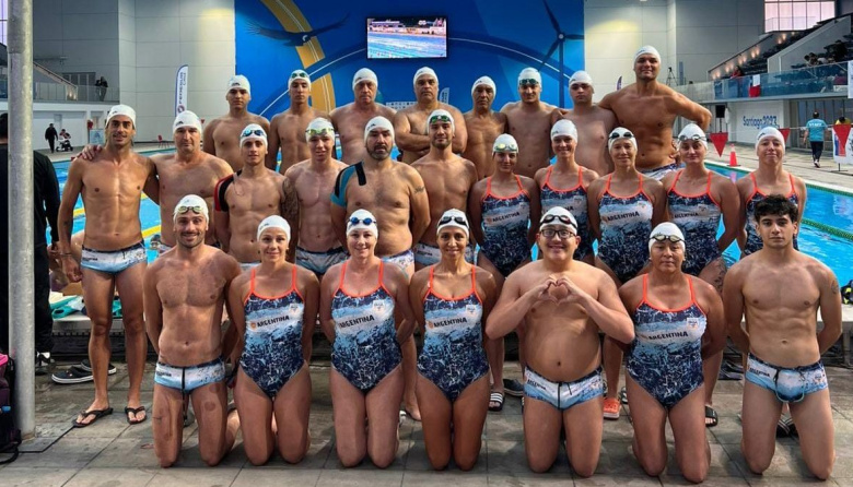 Guardavidas costeras representaron a la Argentina en el Campeonato Latinoamericano de Salvamento Acuático