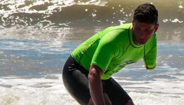 El costero Iván Rohr representará a la Argentina en el Mundial de Surf Adaptado 2025 en California