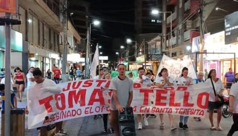 Nueva movilización para reclamar el juicio por el crimen de Tomás Tello
