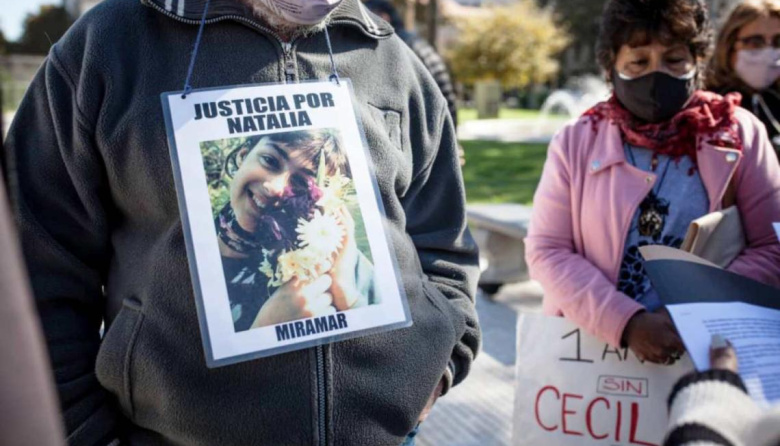 Miramar marcho por Natalia Melmann mientras se esperan nuevos resultados de ADN