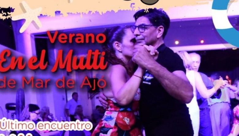 Mar de Ajó despide la temporada de verano con una milonga abierta a la comunida
