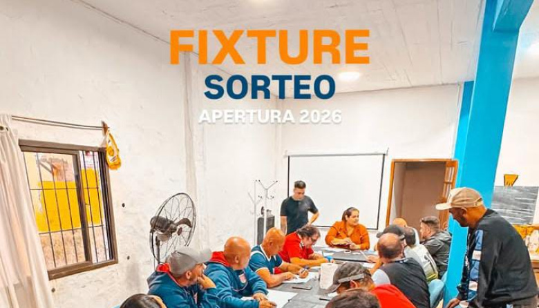 Se sorteó el fixture del Torneo Apertura 2026