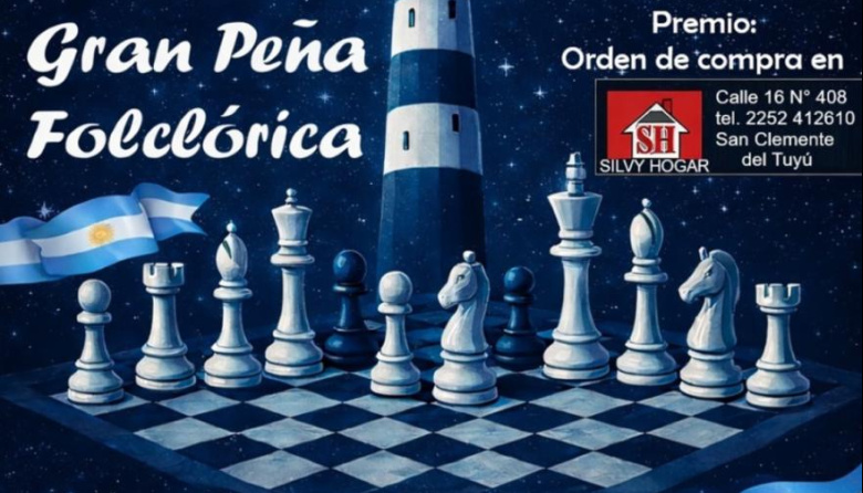 Gran peña folclórica para apoyar a jóvenes ajedrecistas rumbo al Argentino