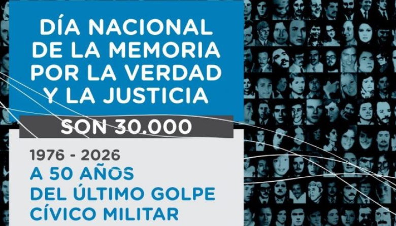 Santa Teresita será escenario del acto por el Día de la Memoria