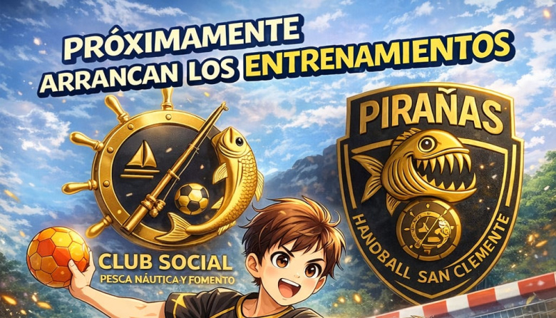 Comienzan los entrenamientos de handball para chicos en San Clemente