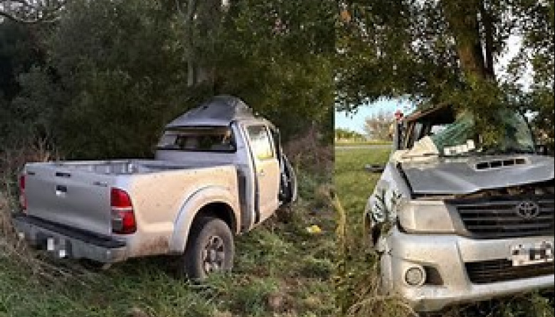 Tragedia en General Madariaga: un joven y su bebé murieron tras chocar contra un árbol en la Ruta 74
