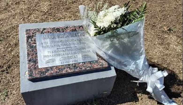 A 18 años del femicidio de Mara Mateu, realizaron un homenaje en Santa Teresita